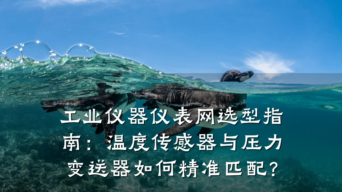 工业仪器仪表网选型指南：温度传感器与压力变送器如何精准匹配？